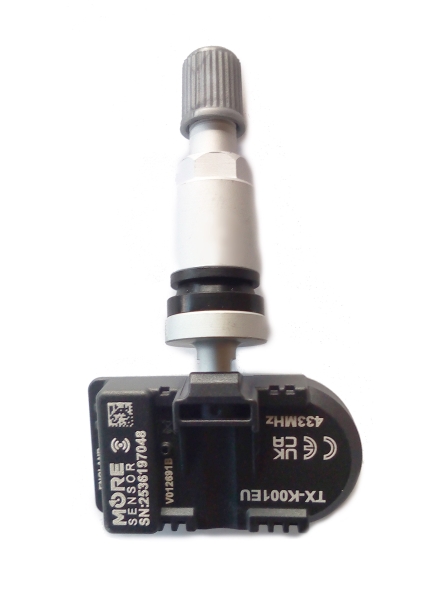 TX-K001EU Mobiletron RDKS TPMS Reifendrucksensor 433MHz Wireless Silber Universal Sensor